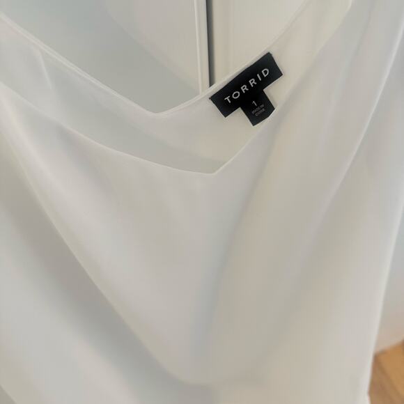 TORRID Women’s Sophie Swing Cami in White - Picture 6 of 8